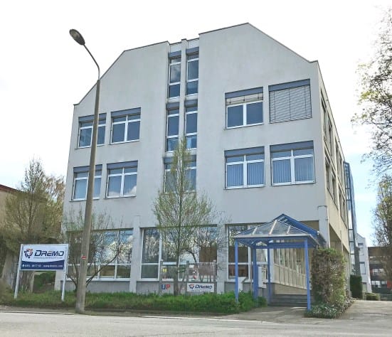 Gebäudeansicht Büro Dremo Dresden auf Overbeckstrasse 21